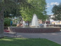 Summer day at the fountain